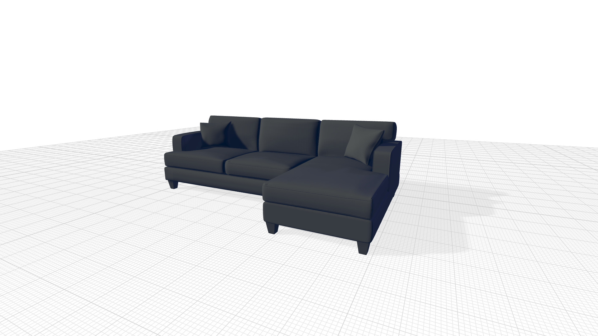 Morpheus Upholstered Sectional 3D model_4