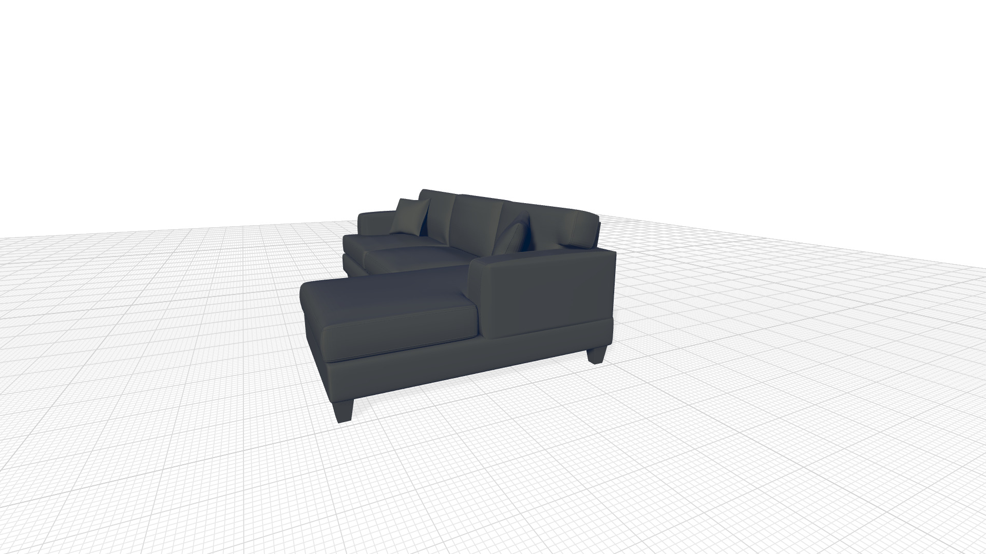 Morpheus Upholstered Sectional 3D model_5