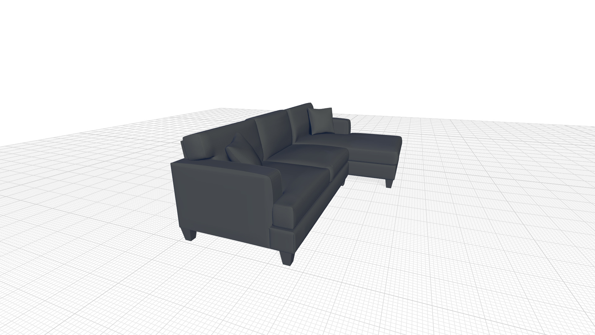 Morpheus Upholstered Sectional 3D model_1