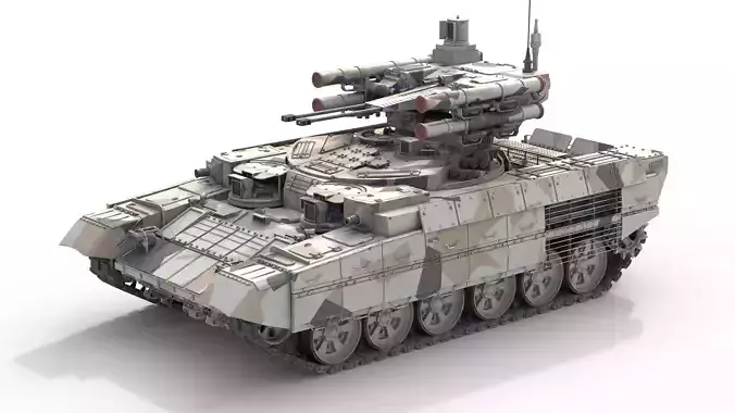 BMPT Terminator Low-poly 3D model