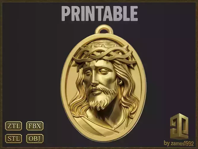 Religious Jesus Christ Pendant