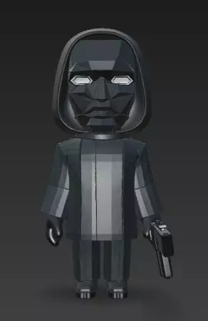 The Front Man 3D model_0