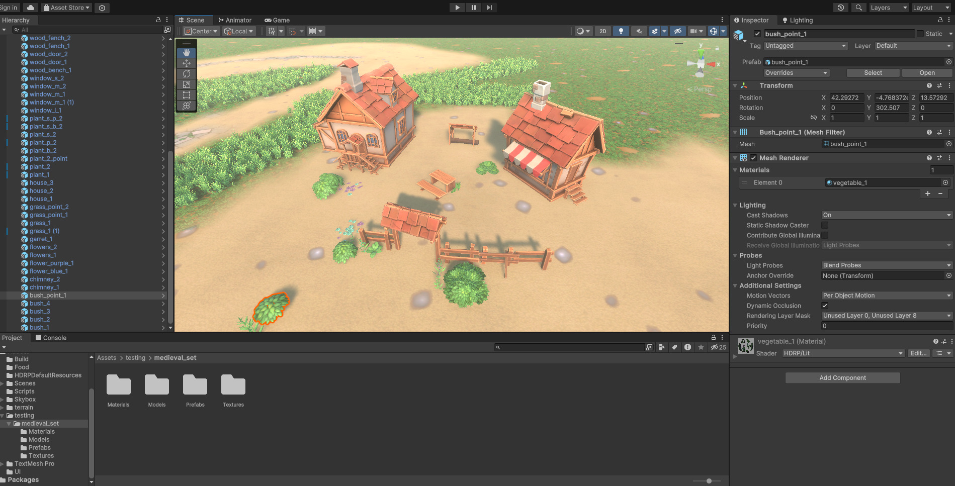 Medieval stylized pack Low-poly 3D model_21