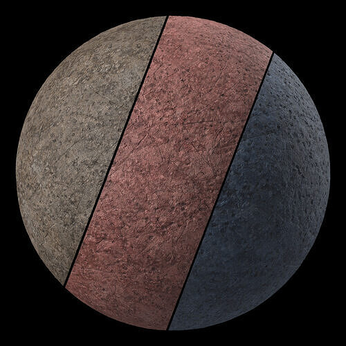 Stone Wall Materials 119- Rock Face -  Sbsar Pbr 4k Seamless Texture