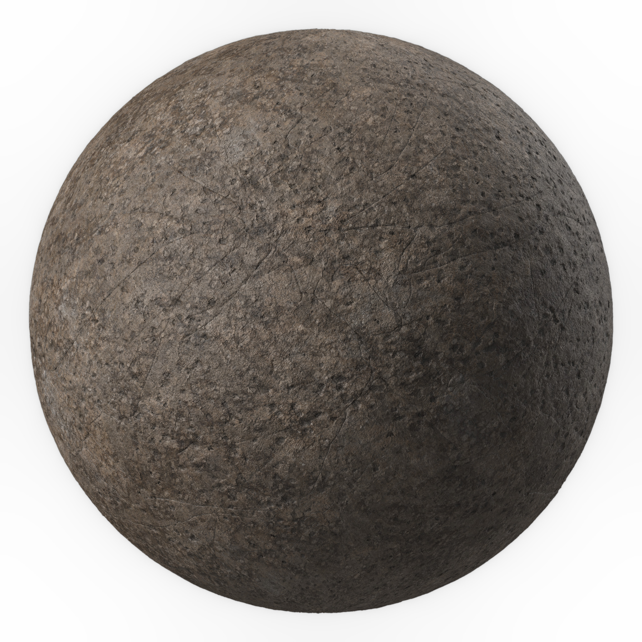 Stone Wall Materials 119- Rock Face -  Sbsar Pbr 4k Seamless Texture_5