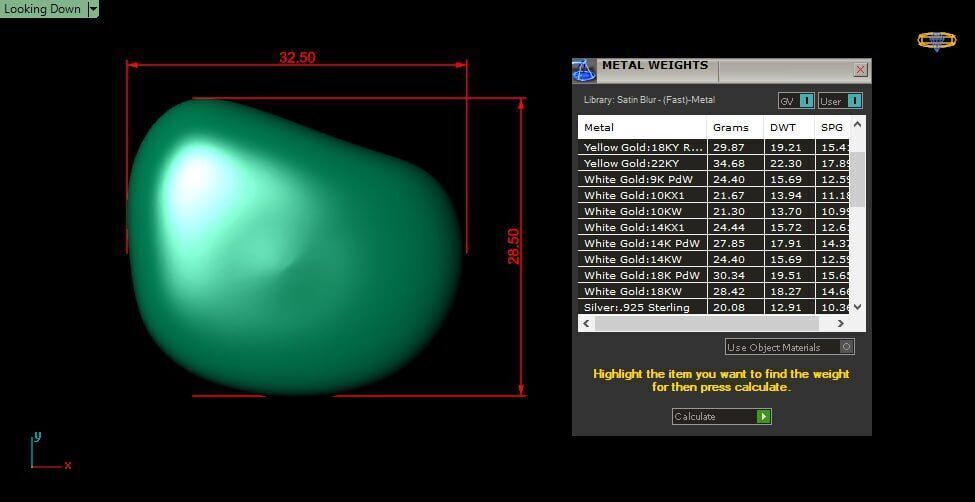irregular bump ring 3D print model_5