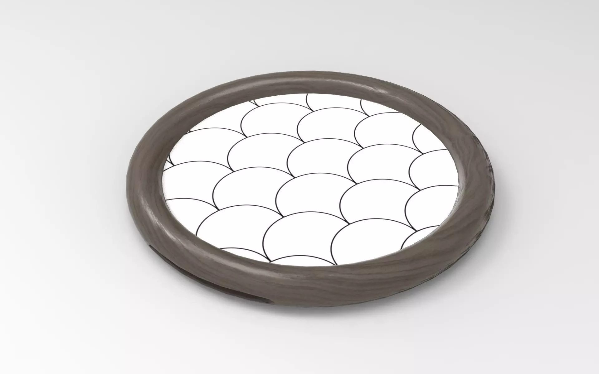 Kua Tray Low-poly 3D model_0