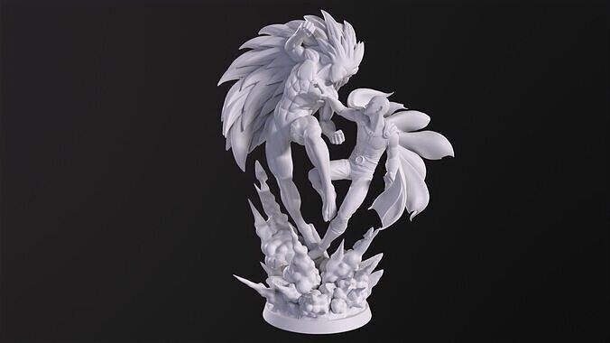 3D print Saitam and Borox  3D print model