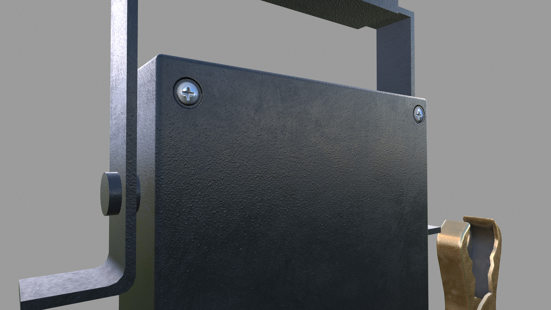 Battery Load Tester Low Poly Low-poly 3D model_24