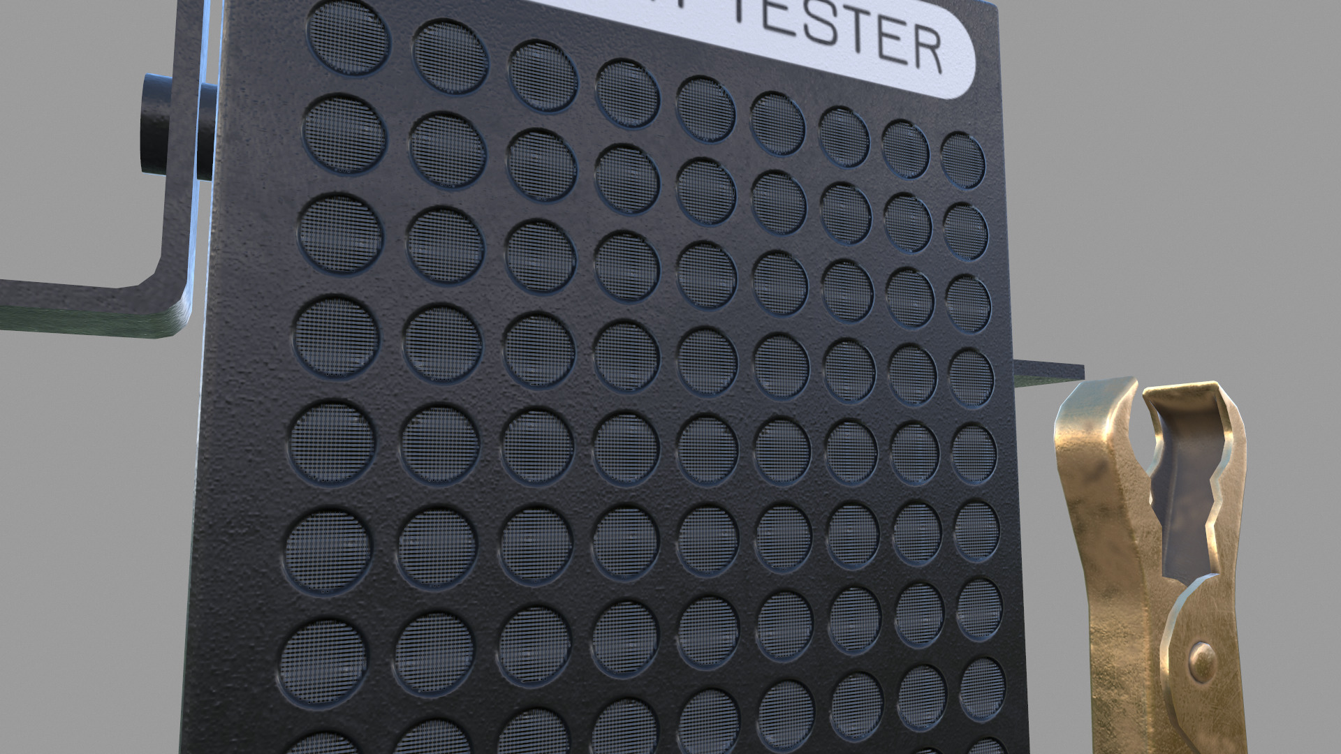 Battery Load Tester Low Poly Low-poly 3D model_21