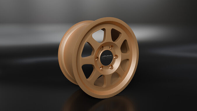 Method Race MR701 - Bead Grip Off-Road Wheel 3D Model Low-poly 3D model