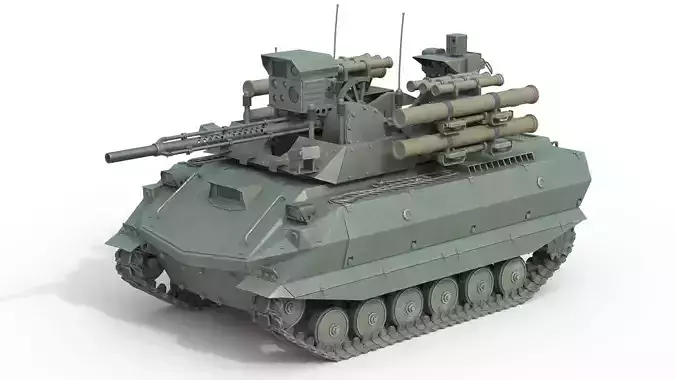 Uran-9 combat tank