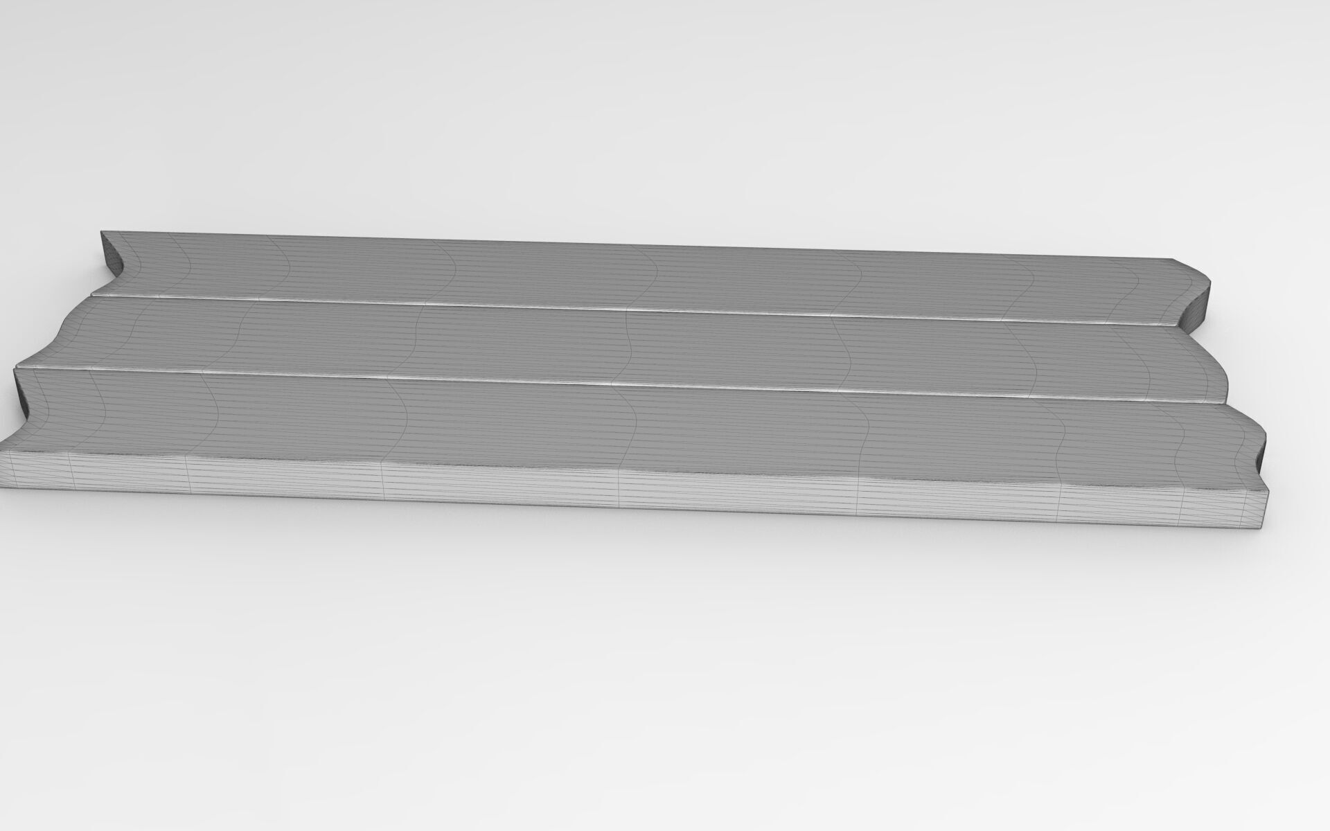 Otoro Tray Low-poly 3D model_6