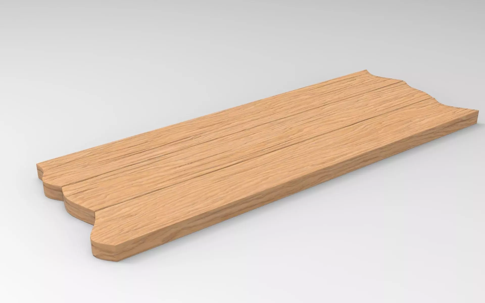 Otoro Tray Low-poly 3D model_0