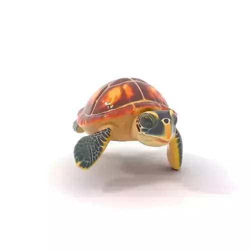 Realistic Sea Turtle Model Pack for Animation and Games