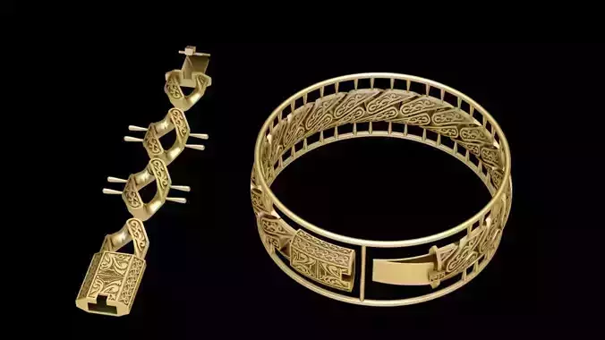 Royal bracelet - elegant chain