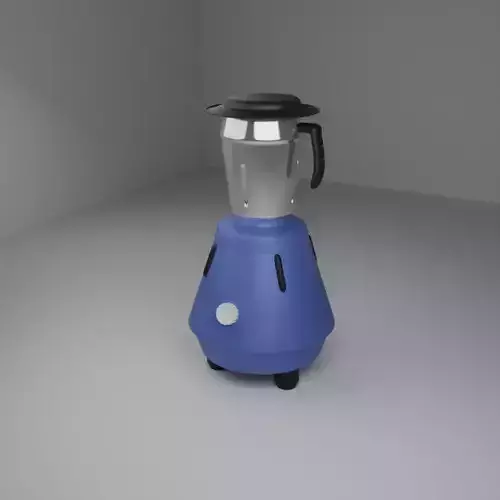 - Mixer Grinder 3D Model Kitchen Appliance with materials