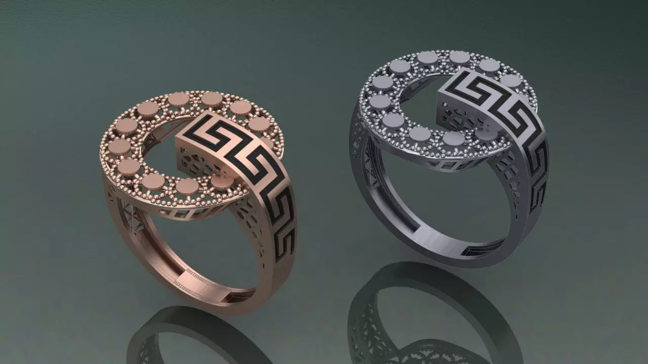 gold nielo fusion cut1 3D print model