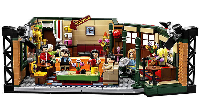 TwindBricks3D - 21319 Central Perk 3D print model