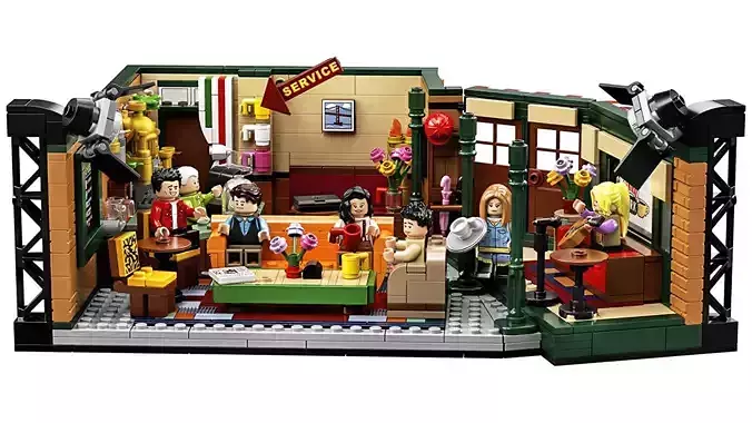TwindBricks3D - 21319 Central Perk