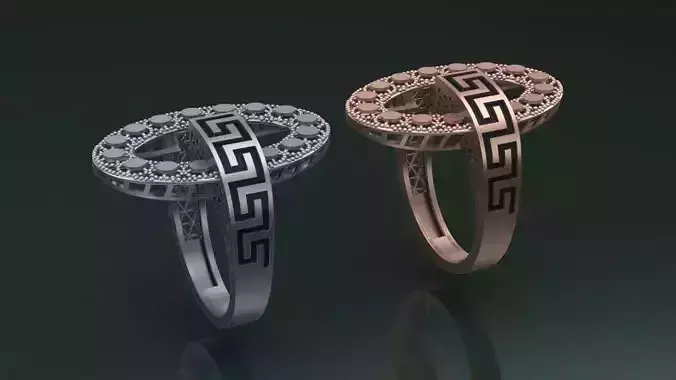 gold nielo fusion cut3 3D print model