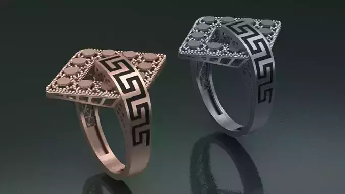 gold nielo fusion cut5 3D print model