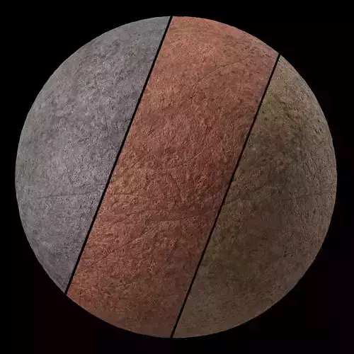 Stone Wall Materials 120- Rock Face - Pbr 4k Seamless Texture