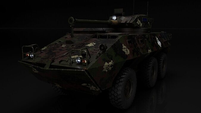 LAV-300 FSV 3D Model 3D model