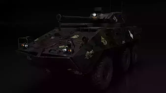 LAV-300 FSV 3D Model 3D model