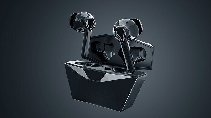 TWS earbuds  3D model
