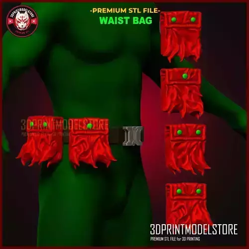 Deku Waist Bag Cosplay Props - Dark Armour - My Hero Academia