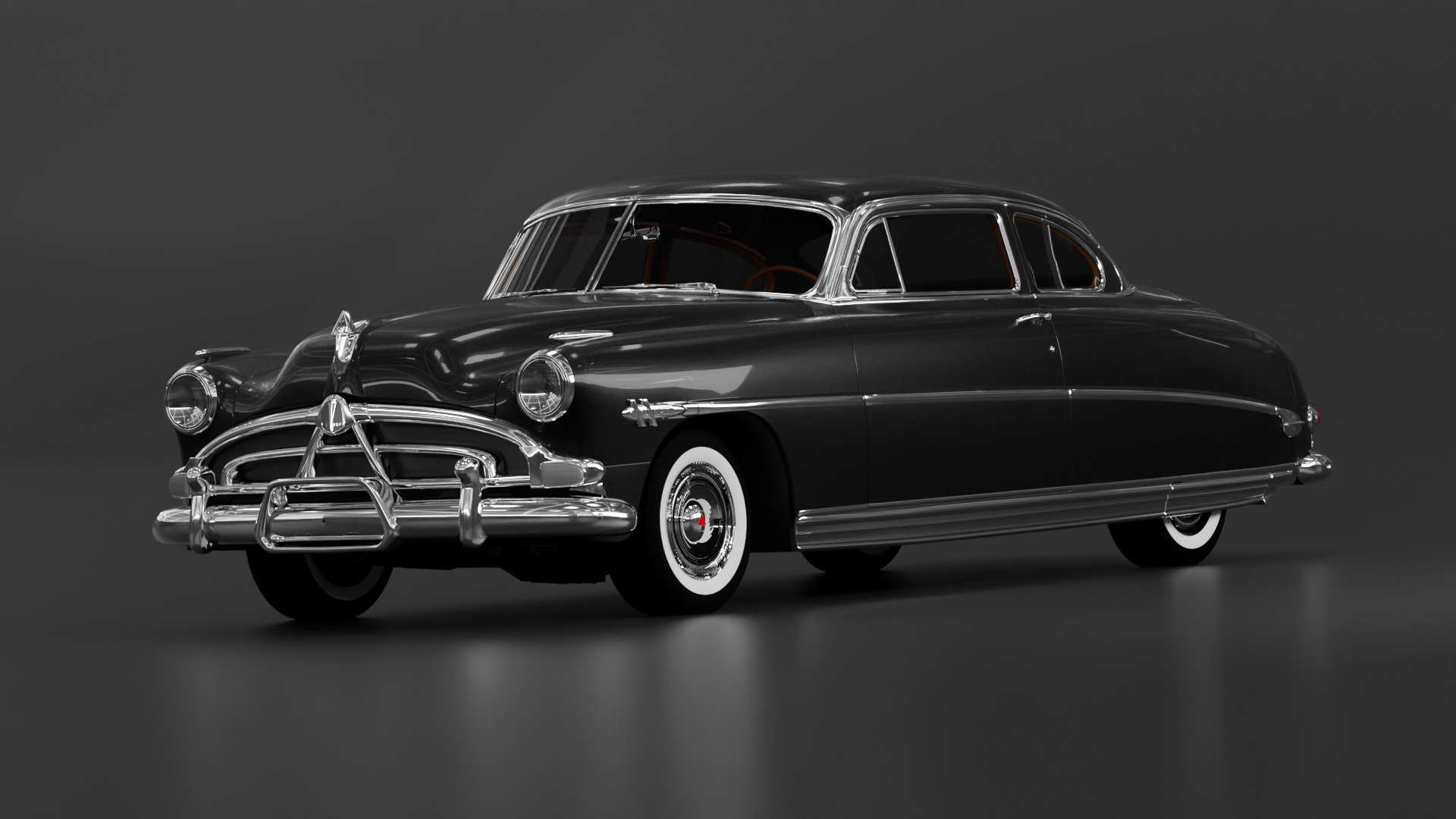 Hudson Hornet 3D model_11
