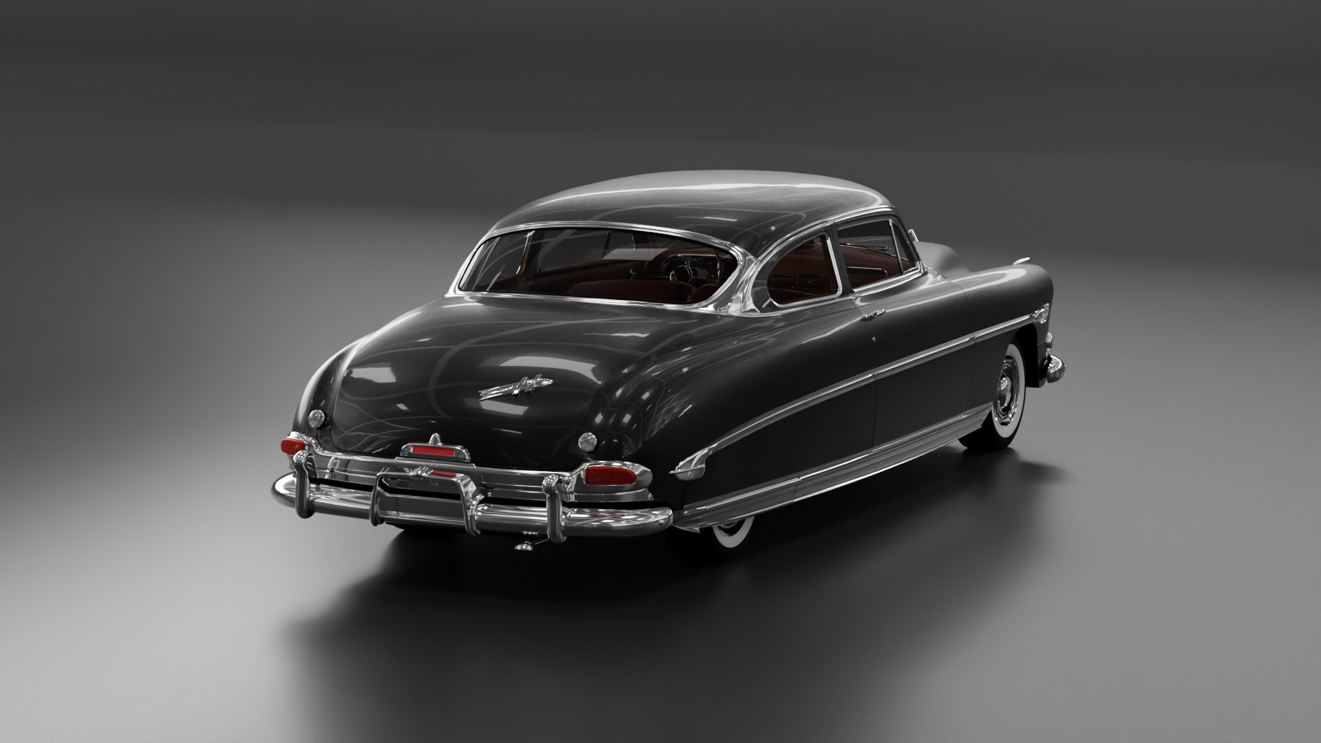Hudson Hornet 3D model_1