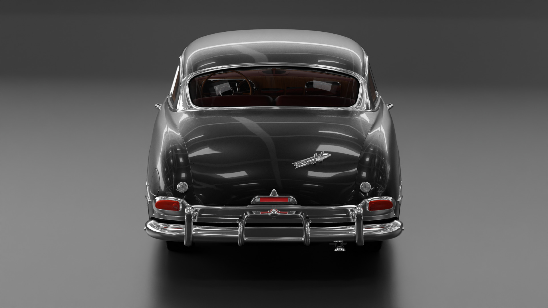 Hudson Hornet 3D model_4