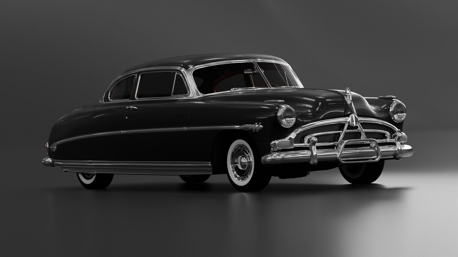 Hudson Hornet 3D model_10