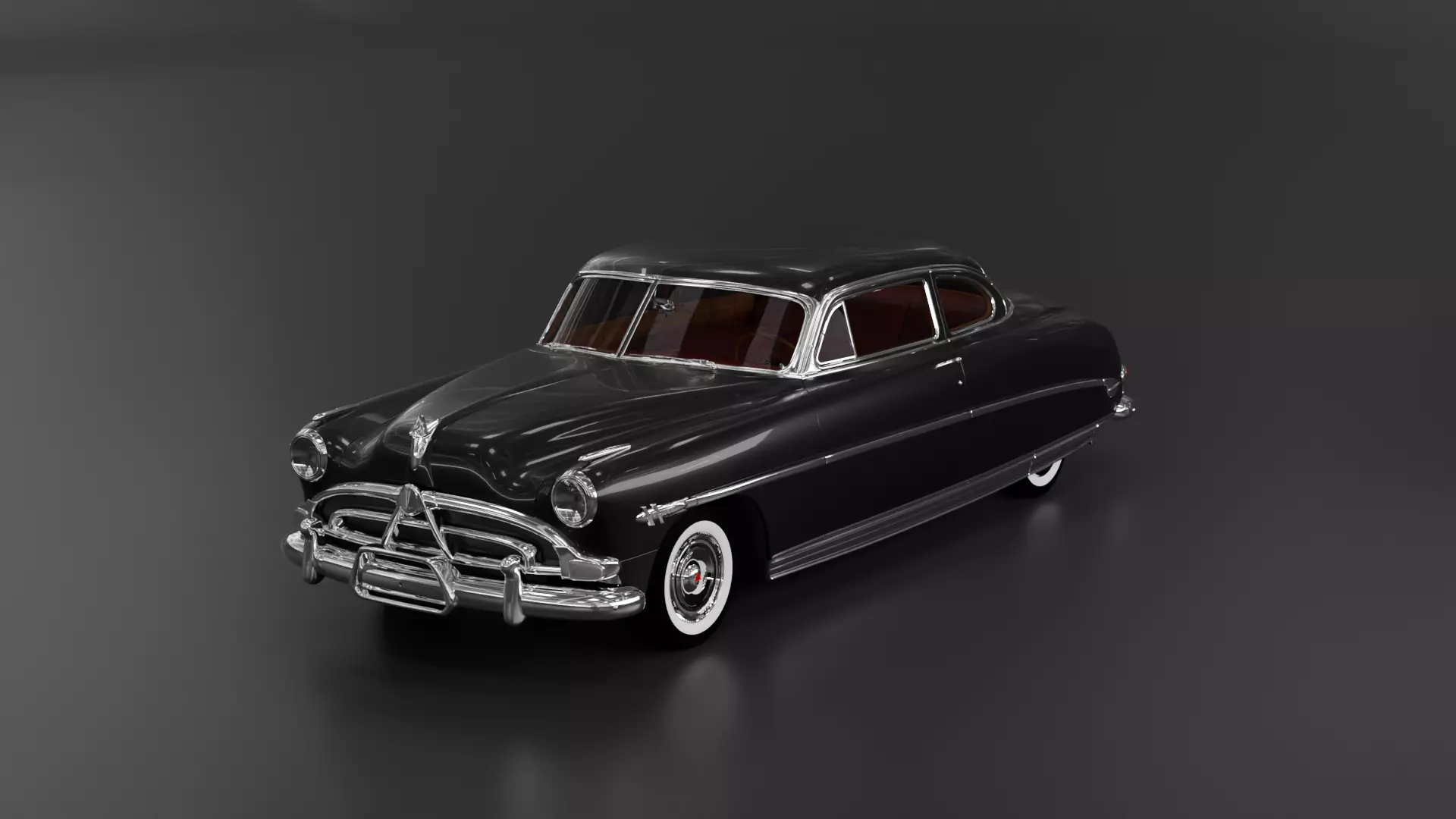 Hudson Hornet 3D model_0