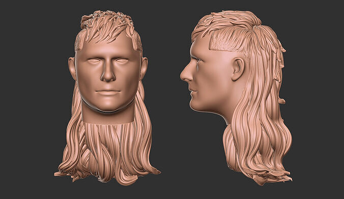 hair 48 3D print model