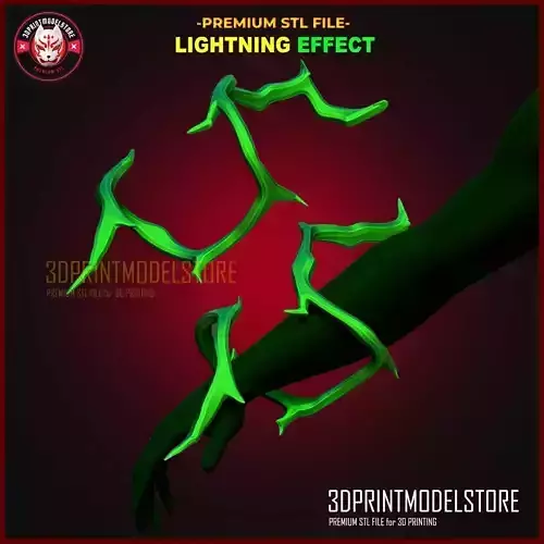 Lightning Effect for Cosplay - Dark Deku Armour My Hero Academia