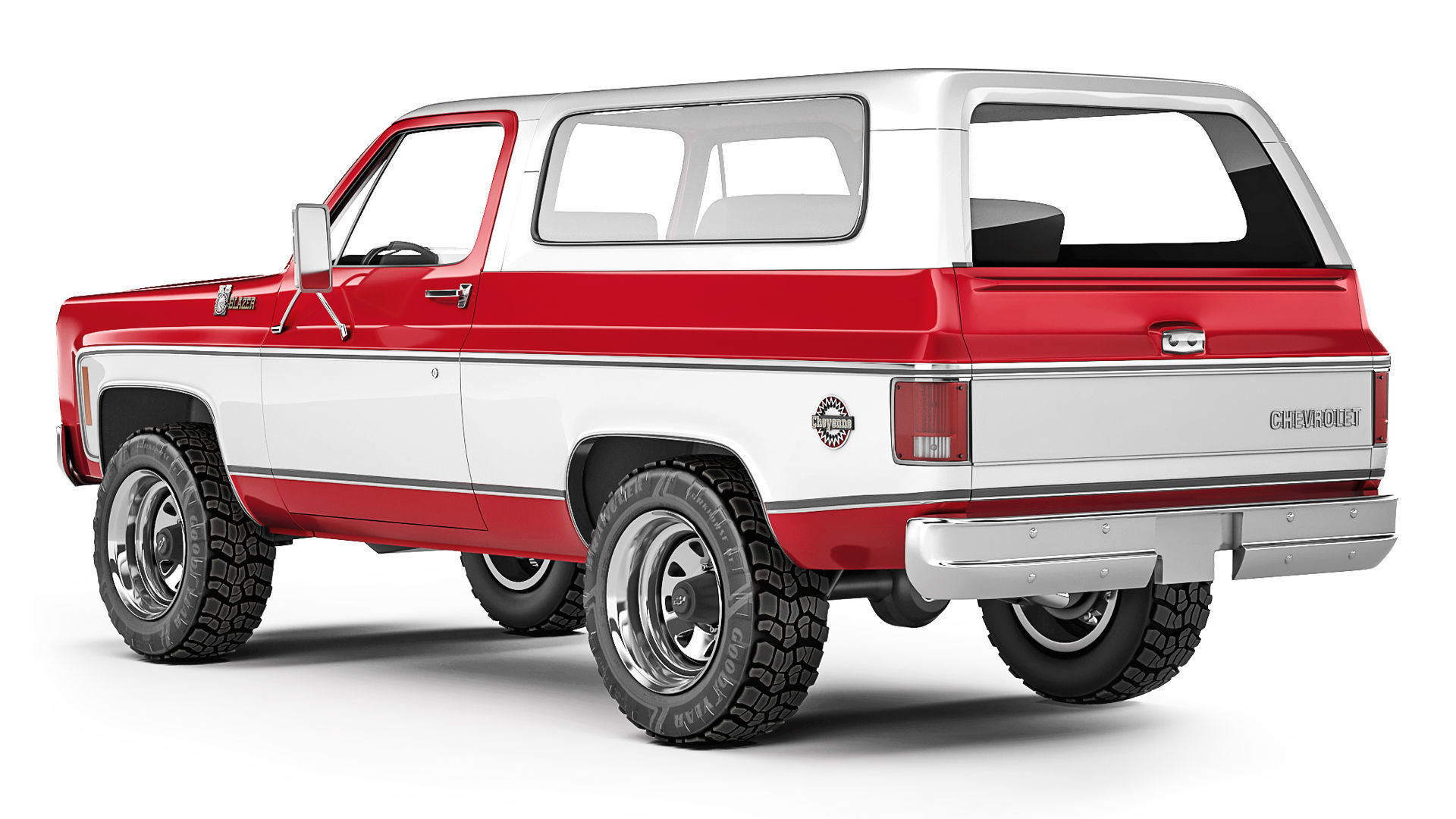 Chevrolet K5 Blazer 1976 3D model_2