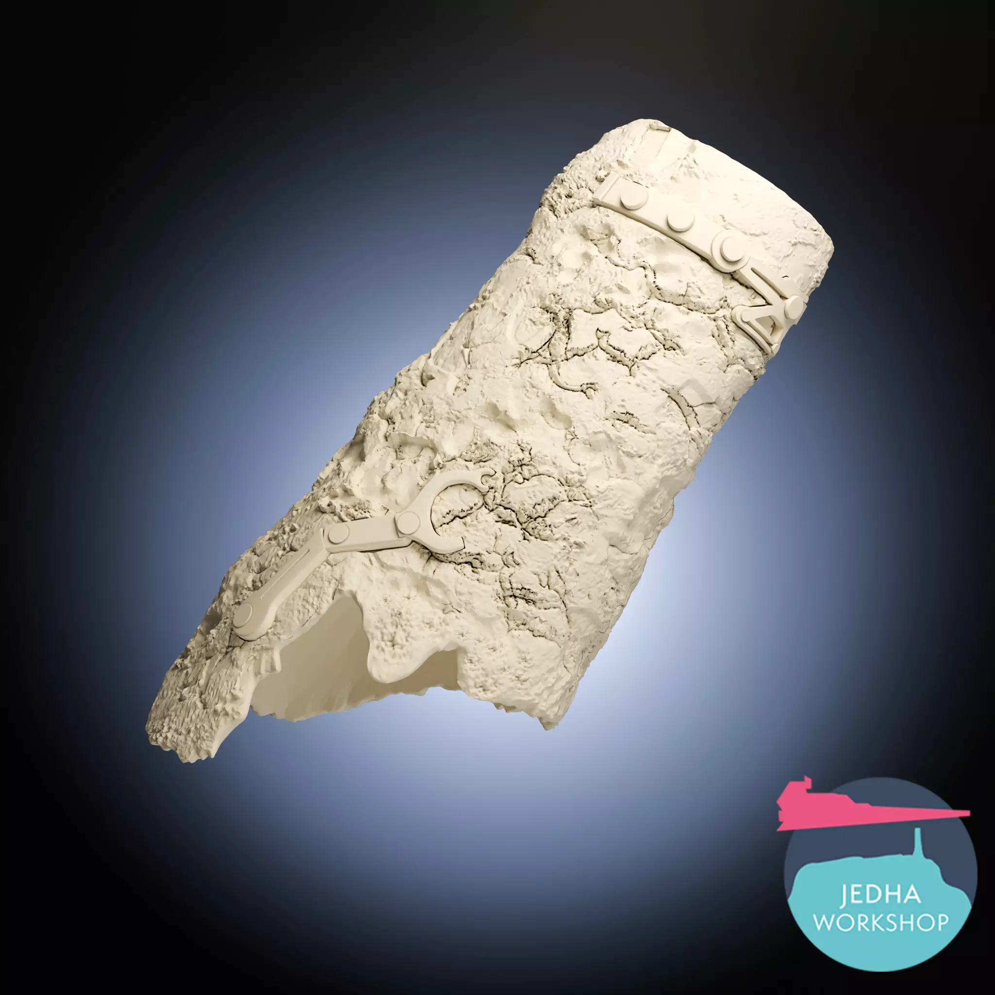 Qimir The Stranger V2 Full Armour Pack The Acolyte 3D print model_8