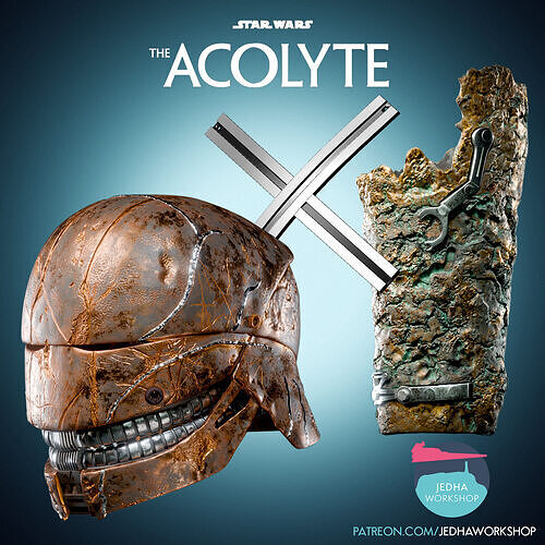 Qimir The Stranger V2 Full Armour Pack The Acolyte 3D print model