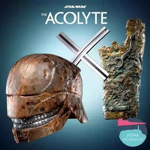 Qimir The Stranger V2 Full Armour Pack The Acolyte 3D print model