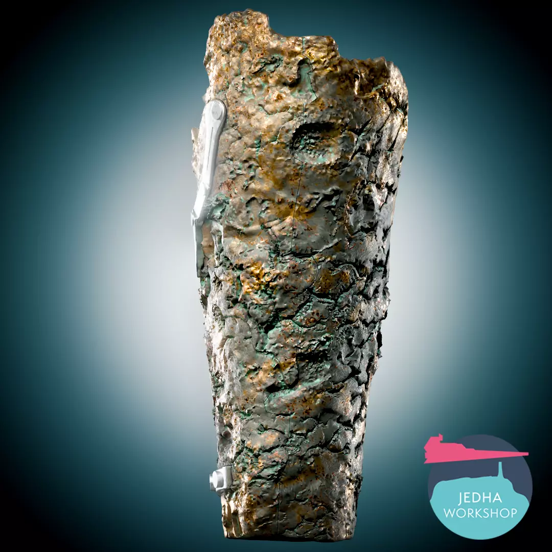 Qimir The Stranger V2 Full Armour Pack The Acolyte 3D print model_2