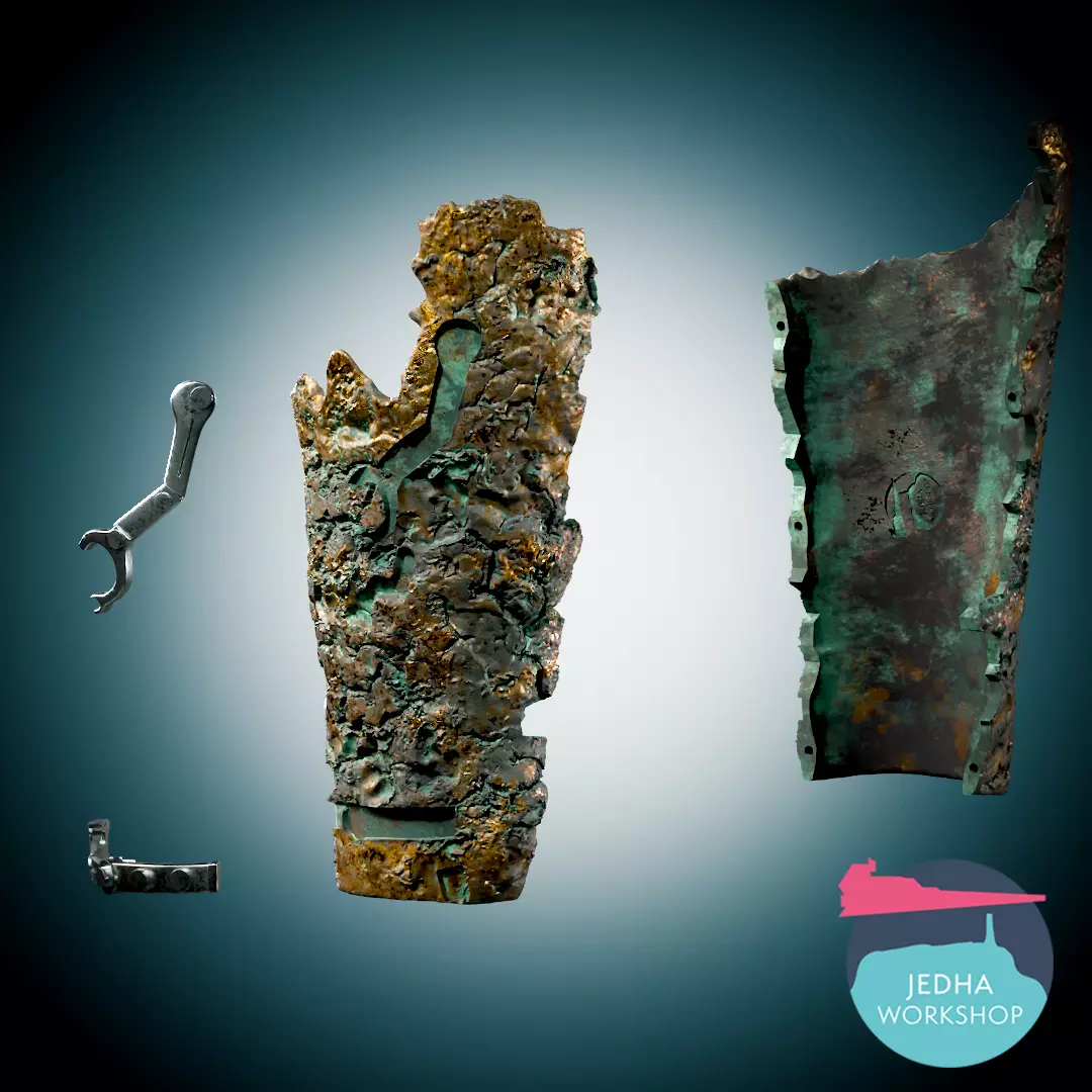 Qimir The Stranger V2 Full Armour Pack The Acolyte 3D print model_7