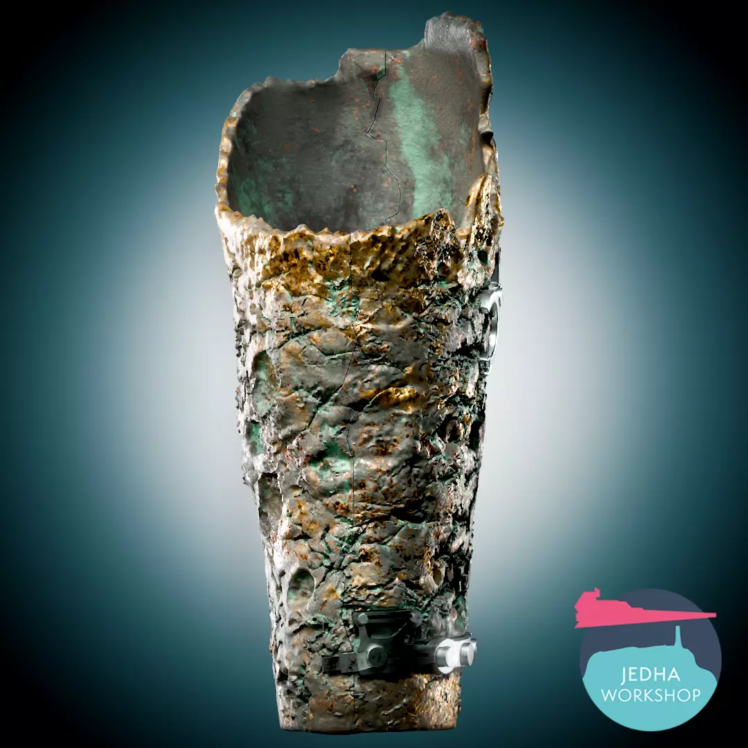 Qimir The Stranger V2 Full Armour Pack The Acolyte 3D print model_4