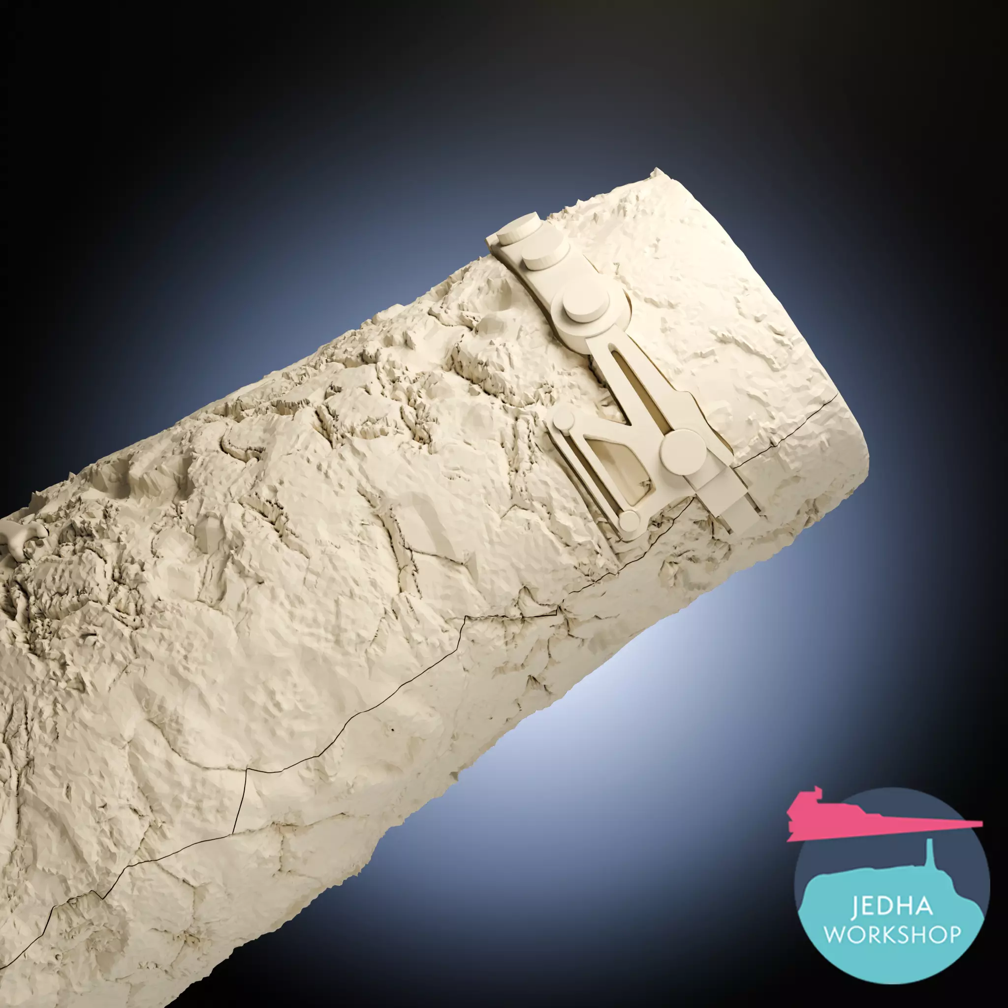 Qimir The Stranger V2 Full Armour Pack The Acolyte 3D print model_9