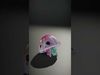 Cute Jellyfish Character Model Pack Low-poly 3D model_2