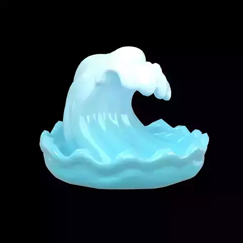 Ocean Wave Icon v2 002