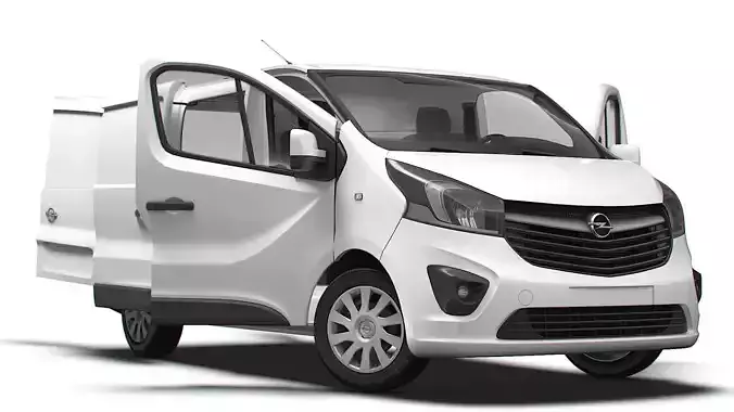 Opel Vivaro Van L1H1 HQInterior 2019 3D model