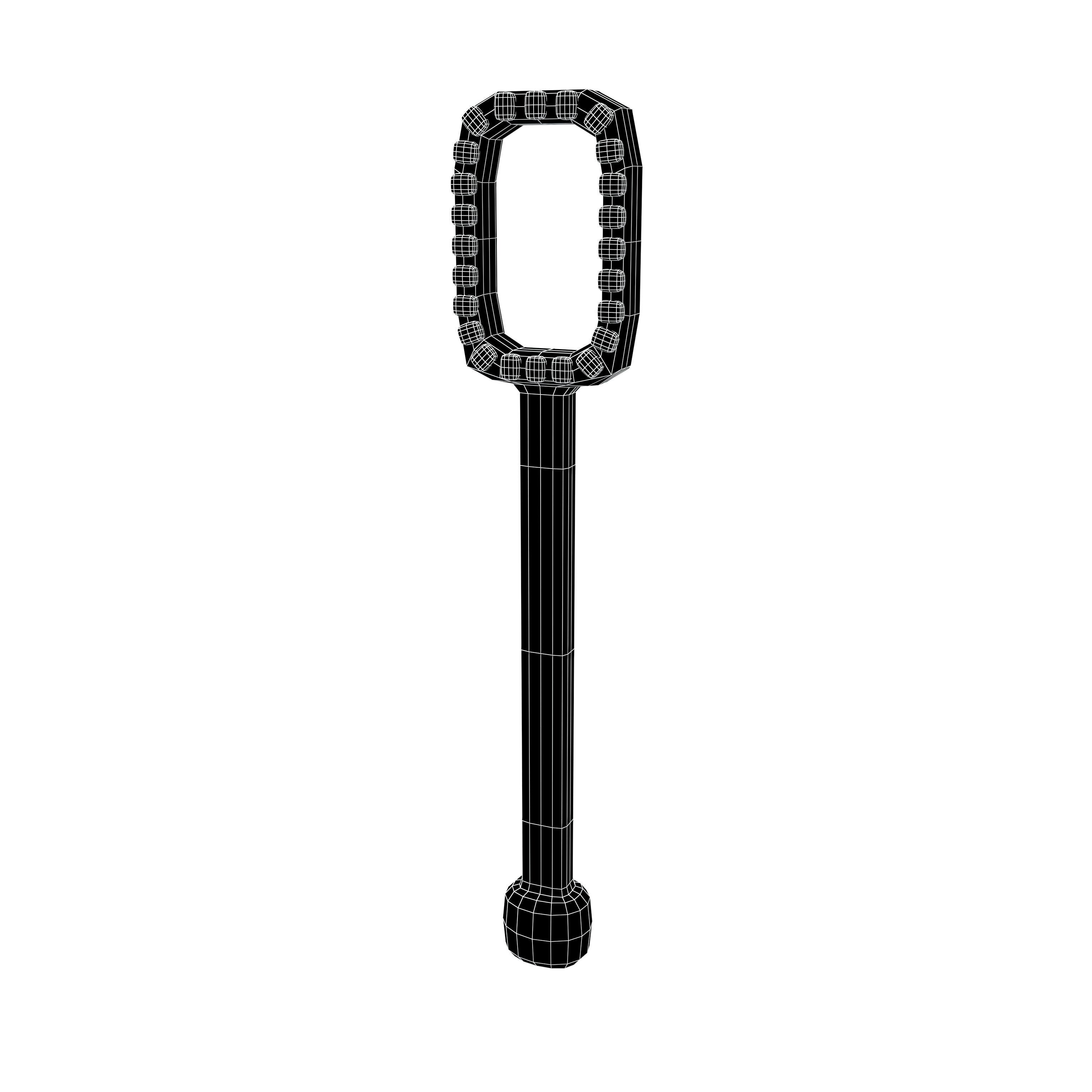 Bubble Blower Stick v1 003 Low-poly 3D model_5